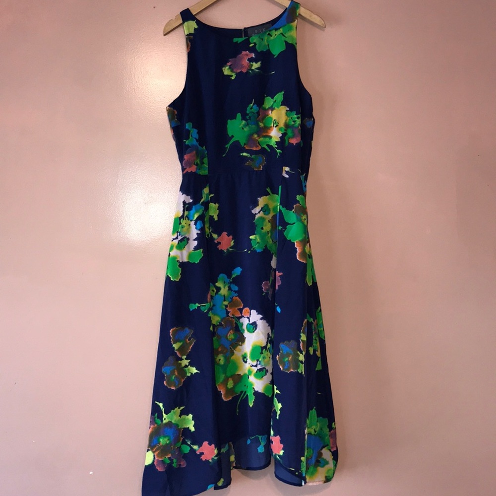 PJK PATTERSON J KINCAID FLORAL DRESS